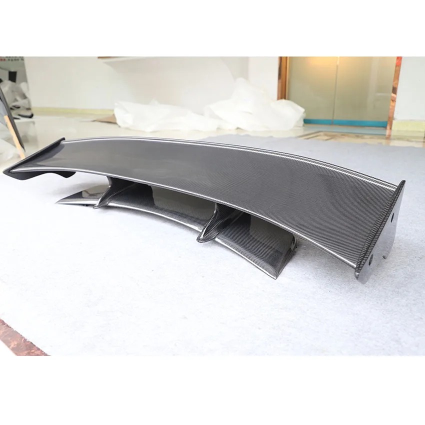 Top Secret Style Carbon Fiber Rear Spoiler Wing For  GTR R35 Body Kit 2008-2019